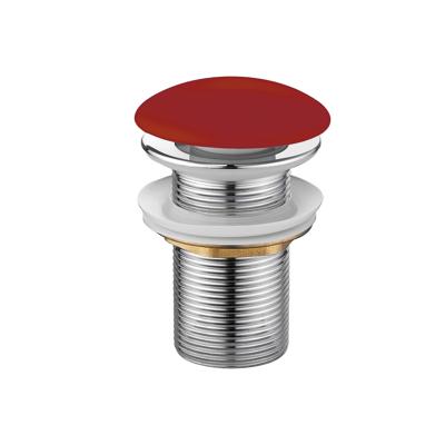 Best Design Afvoerplug Discover Keramisch 5/4" x 80 mm Mat Donkerrood