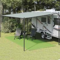 VidaXL Tenttapijt 250x500 cm hdpe lichtgroen
