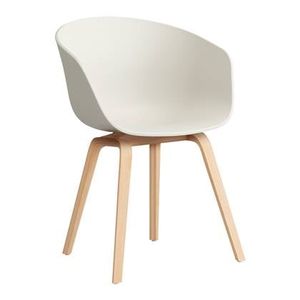 HAY About a Chair AAC22 Stoel - Soaped Oak - Melange Cream