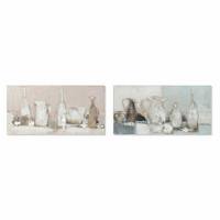 Schilderij DKD Home Decor 8424001849130 Canvas 120 x 3,8 x 60 cm Traditioneel (2 Stuks)