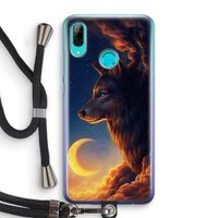 Night Guardian: Huawei P Smart (2019) Transparant Hoesje met koord