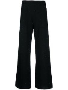Fabiana Filippi pantalon ample à sequins - Noir