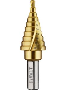 DeWalt Accessoires Metaal trappenboor | Titanium | 4-22  mm | schacht aansluiting - DT90246-QZ