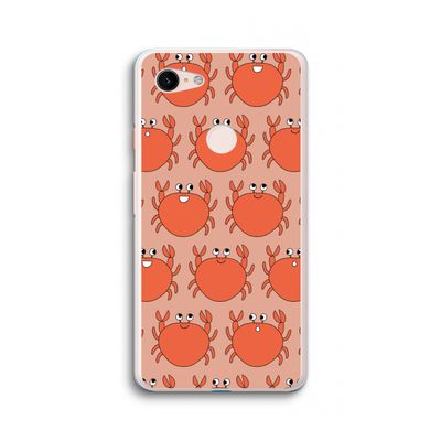 Krab: Google Pixel 3 XL Transparant Hoesje