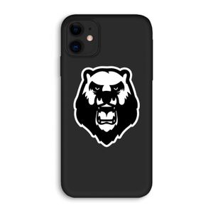 Angry Bear (white): iPhone 11 Biologisch afbreekbaar hoesje