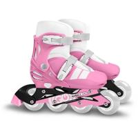 Verstelbare inline skates - STAMP - SKIDS CONTROL - Maat 30-33 - Roze
