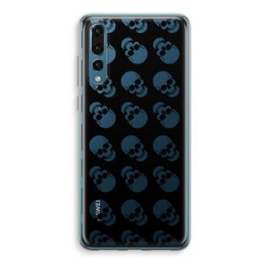 Musketon Skulls: Huawei P20 Pro Transparant Hoesje