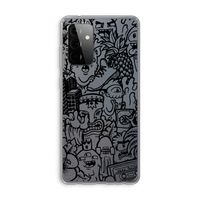 Vexx Black Mixtape: Samsung Galaxy A72 Transparant Hoesje