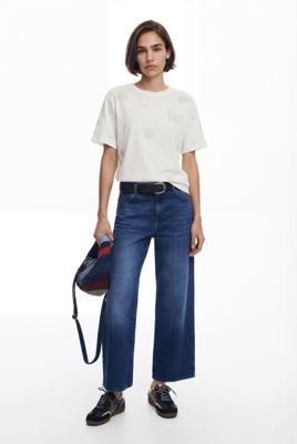 Vlinder T-shirt - WHITE - XL