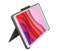 Logitech Combo Touch for iPad (7th generation) tablethoes QWERTY - UK layout - thumbnail