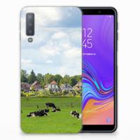 Samsung Galaxy A7 (2018) | TPU Hoesje | Koeien