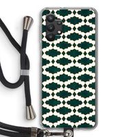 Moroccan tiles: Samsung Galaxy A32 5G Transparant Hoesje met koord