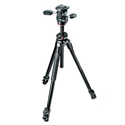 Manfrotto MK290DUA3-3W aluminium statiefkit