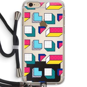 8-bit N°7: iPhone 6 PLUS / 6S PLUS Transparant Hoesje met koord