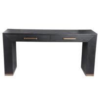 Wandtafel Tiess Zwart 2 Laden
