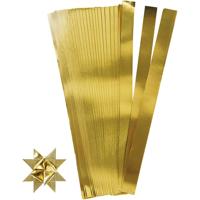 Creativ Company Vlechtstroken, l: 45 cm, b: 15 mm, d 6,5 cm, goud, 100 stroken/ 1 doos