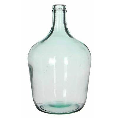 Mica Decorations Vaas Diego - smalle hals - gerecycled glas - 32 cm