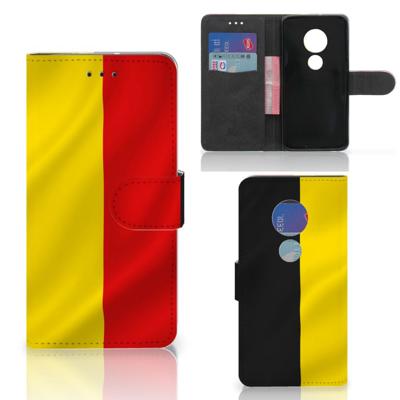 Motorola Moto G7 Play | Bookstyle Case | Belgische Vlag