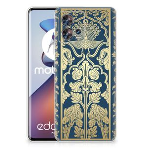 Motorola Edge 30 Fusion TPU Case Beige Flowers