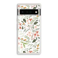 Sweet little flowers: Google Pixel 6 Pro Transparant Hoesje