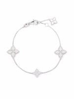 Roberto Coin bracelet Princess Flower en or rose 18ct orné de diamants - Blanc - thumbnail