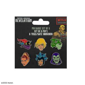 Masters Of The Universe: Pin Badges Set Of 6