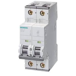 Siemens 5SY45027 5SY4502-7 Zekeringautomaat 2 A 230 V, 400 V