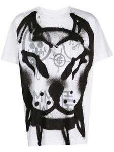 Givenchy t-shirt à imprimé graffiti - Blanc