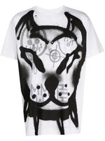 Givenchy t-shirt à imprimé graffiti - Blanc