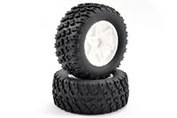 FTX - Comet Desert Buggy Front Mounted Tyre & Wheel White (FTX9066W)