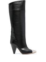 ISABEL MARANT bottes Lilezio 95 mm en cuir - Noir