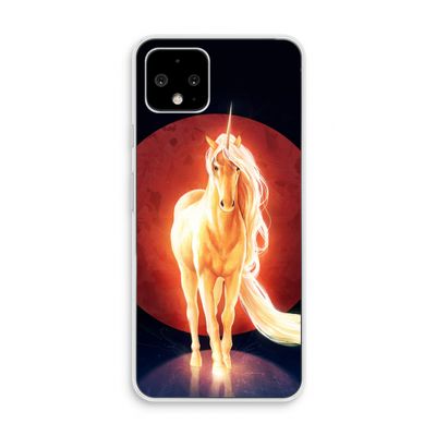 Last Unicorn: Pixel 4 Transparant Hoesje