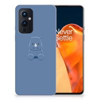 OnePlus 9 Telefoonhoesje met Naam Baby Rhino - thumbnail