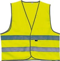 4-act veiligheidshesje 2 strepen unisex geel maat l