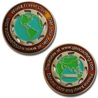 World Traveler Geocoin - thumbnail