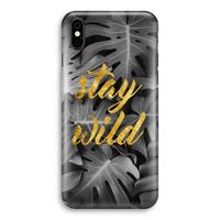 Stay wild: iPhone Xs Volledig Geprint Hoesje
