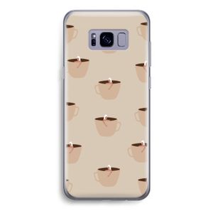 Morning coffee: Samsung Galaxy S8 Transparant Hoesje
