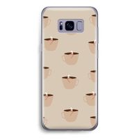 Morning coffee: Samsung Galaxy S8 Transparant Hoesje Morning coffee: Samsung Galaxy S8 Transparant Hoesje