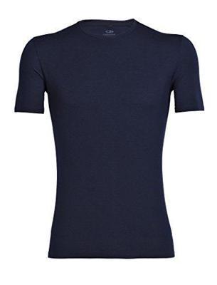 Icebreaker Merino 150 Anatomica SS Crewe Thermoshirt Heren Midnight Navy XL