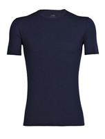 Icebreaker Merino 150 Anatomica SS Crewe Thermoshirt Heren Midnight Navy XL