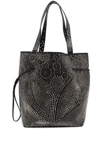 10 CORSO COMO sac shopping à détails d'œillets - Noir