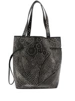 10 CORSO COMO sac shopping à détails d'œillets - Noir - thumbnail