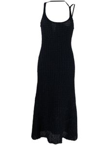 3.1 Phillip Lim robe mi-longue sans manches à encolure ronde - Noir