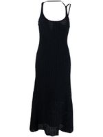 3.1 Phillip Lim robe mi-longue sans manches à encolure ronde - Noir