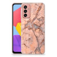 Samsung Galaxy M13 | M23 TPU Siliconen Hoesje Marmer Oranje