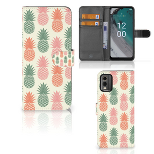 Nokia C32 Book Cover Ananas