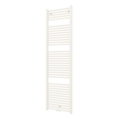 Designradiator Plieger Palmyra 868 Watt Midden- of Zijaansluiting 177,5x50 cm Mat Wit