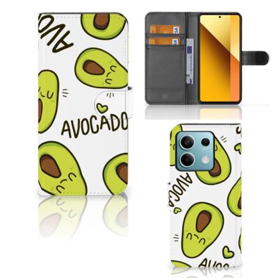 Xiaomi Redmi Note 13 5G Leuk Hoesje Avocado Singing Xiaomi Redmi Note 13 5G Leuk Hoesje Avocado Singing