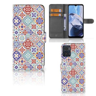 Motorola Moto E22 | E22i | Bookcase | Tiles Color