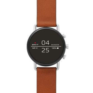 Horlogeband Skagen SKT5104 Leder Cognac 20mm